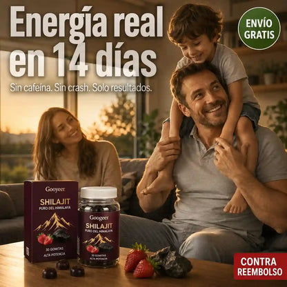 Shilajit Gummies - Más Energía y Presencia en 14 Días