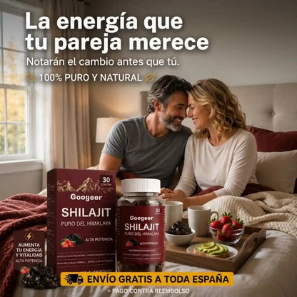 Shilajit Gummies - Más Energía y Presencia en 14 Días