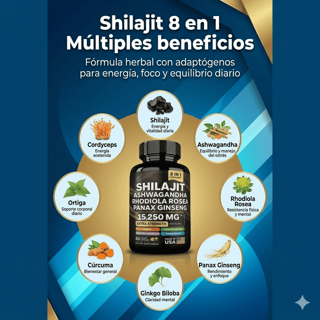 Shilajit Puro del Himalaya | Recupera tu energía, tu deseo y tu presencia