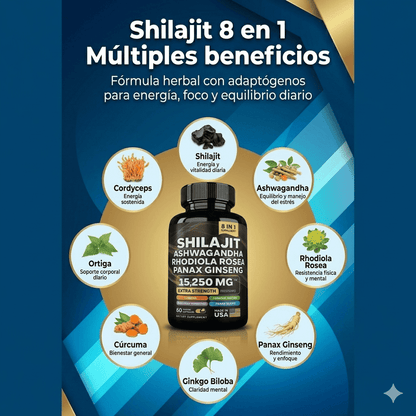 Shilajit Puro del Himalaya | Recupera tu energía, tu deseo y tu presencia