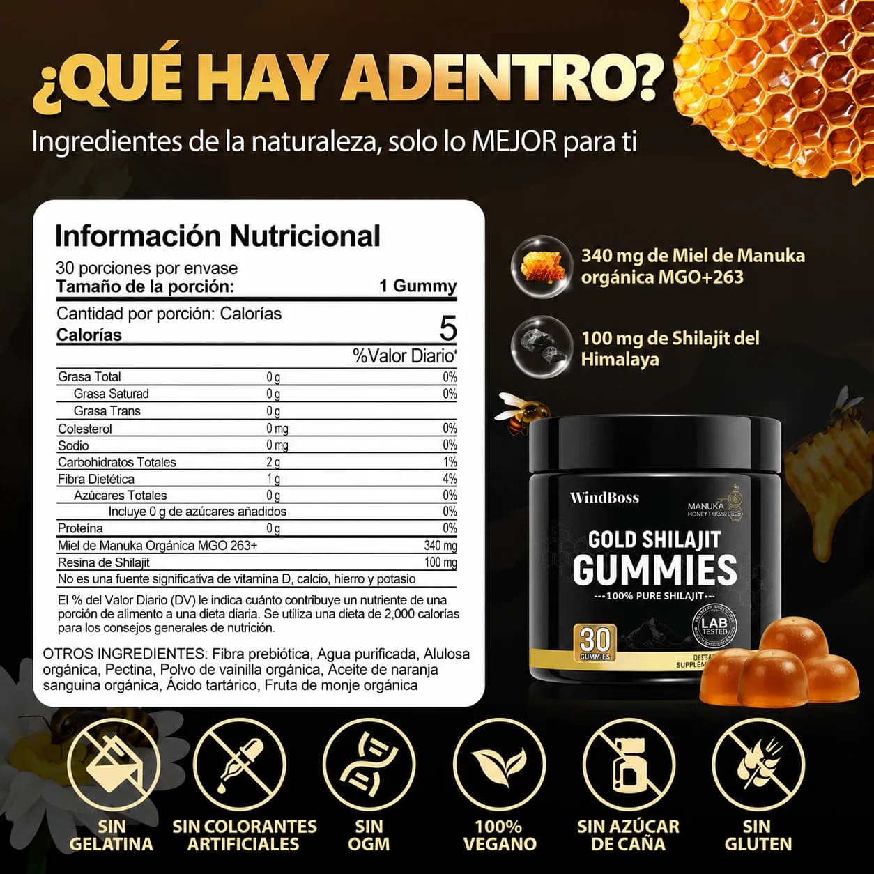 Gold Shilajit Gummies