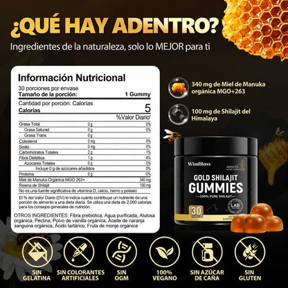 Gold Shilajit Gummies